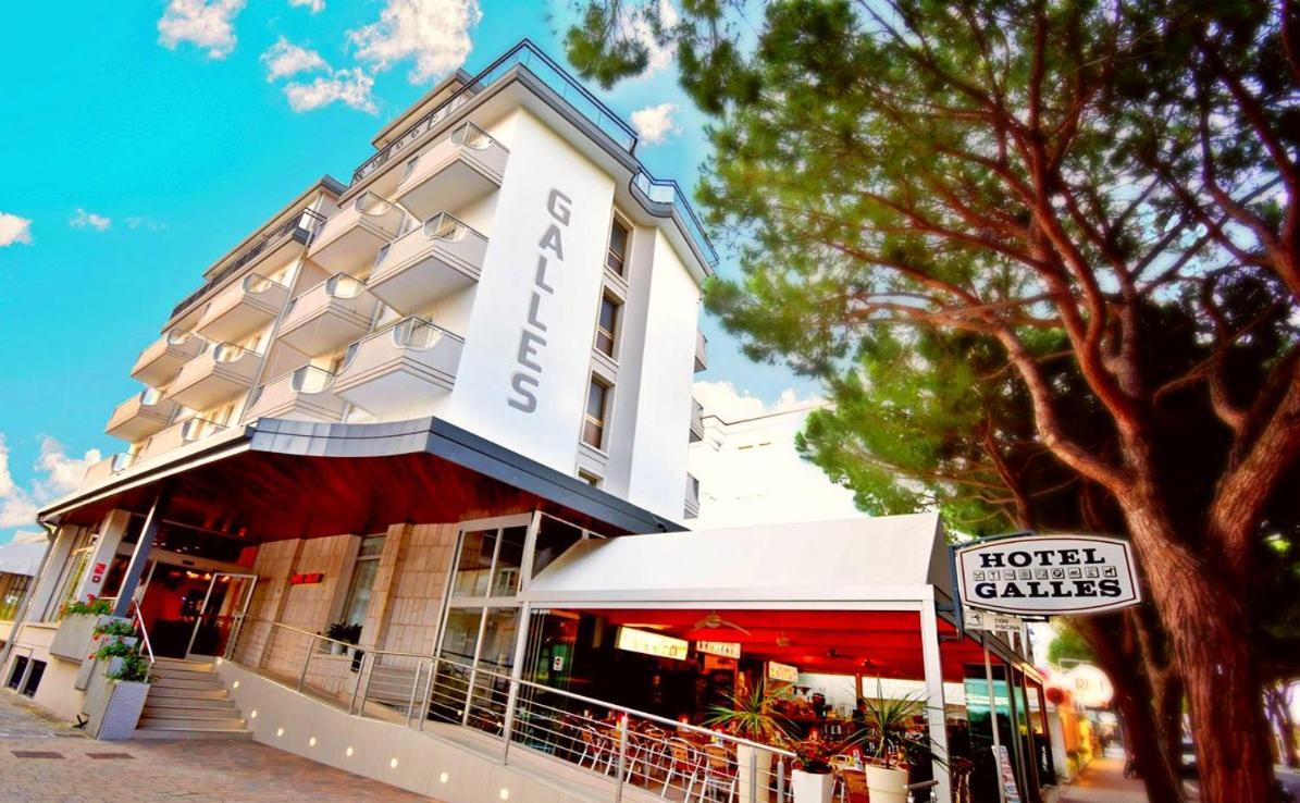 Hotel Galles Jesolo Exterior foto